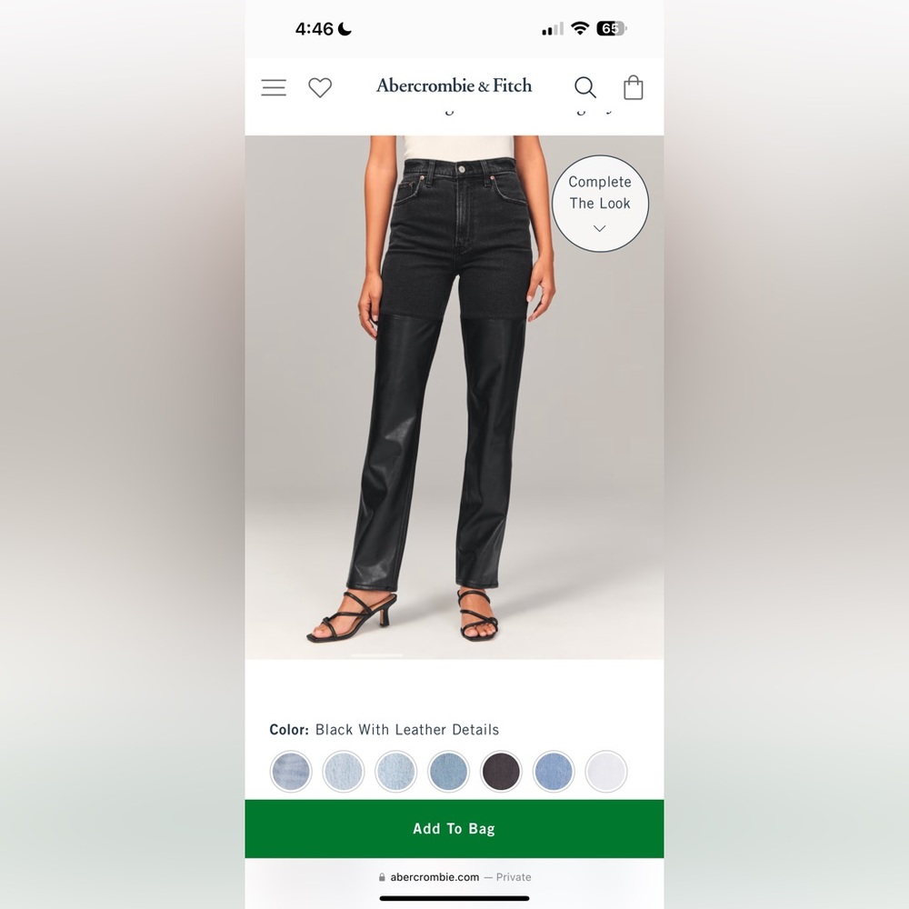 Abercrombie & Fitch Ultra Hise Rise Jeans